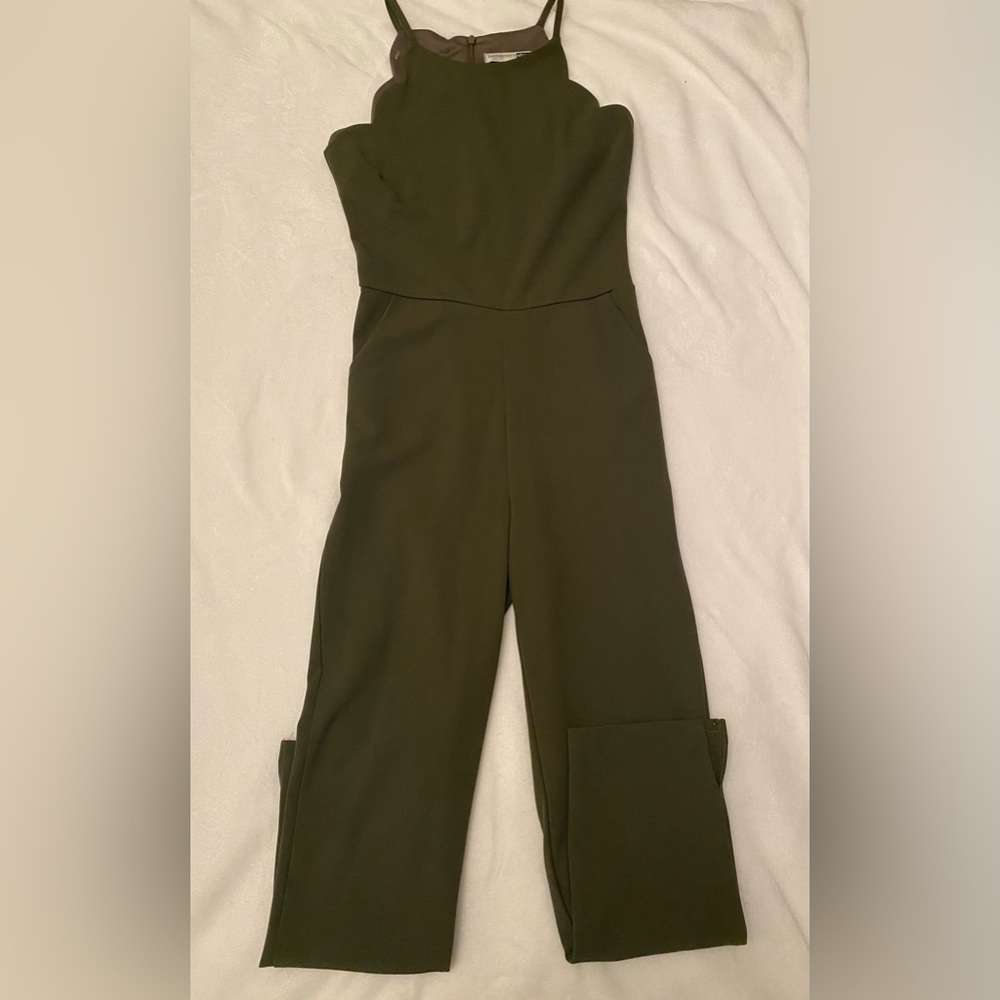 Necessary Objects Pant Romper W/ Scallop Detailin… - image 1